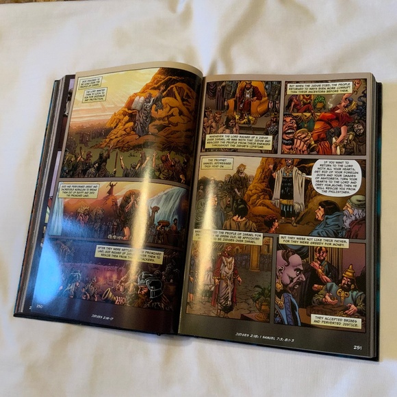 The Epic Bible: Graphic Novel by Marvel & DC Artists- Hardcover, NLT - Picture 7 of 12